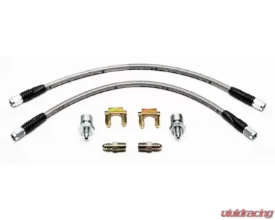 Wilwood Flexline Universal, 12" M10 x 1.0 IF to 1/8-27 NPT - 220-11196