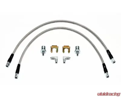 Wilwood Flexline 22 inch 3/8-24 to 90 Degree - 220-11237