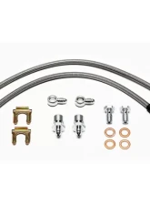 Wilwood Flexline Kit,  GM Meric Caliper D154 3/8-24 Chassis Fitting 18                                     - 220-12105 - Image 2