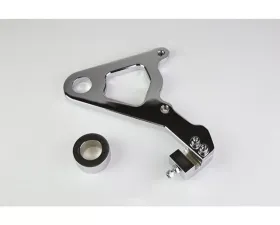 Wilwood Bracket Kit, Rear - Motorcycle - 250-10165 Chrome Harley Davidson 2000-2006 250-10165