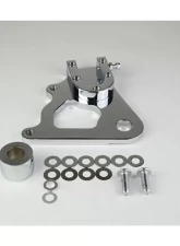 Wilwood Bracket Kit, Rear - Motorcycle - 250-8034 Chrome Harley Davidson 1984-1999                                     - 250-8034 - Image 2