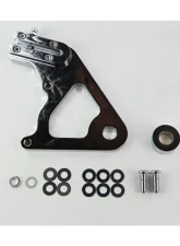 Wilwood Bracket Kit, Rear - Motorcycle - 250-8035 Chrome Harley Davidson 1984-1999                                     - 250-8035 - Image 2