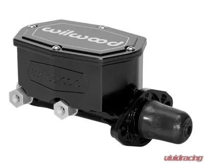 Wilwood Tandem Compact Master Cylinder - 1" Bore,Black - 260-14959-BK