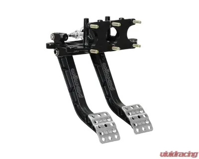 Wilwood Adjustable Reverse Swing Mount Tru-Bar Brake and Clutch Pedals 5.1:1 - 340-15073