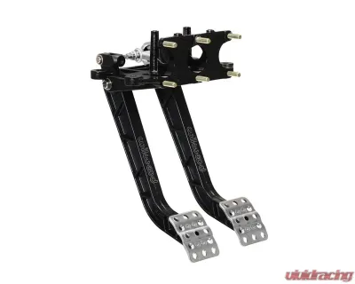 Wilwood Adjustable Reverse Swing Mount Tru-Bar Brake and Clutch Pedals 6.25:1 - 340-15074