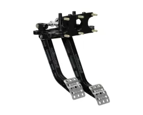 Wilwood Adjustable Reverse Swing Mount Tru-Bar Brake and Clutch Pedals 6.25:1 Brake, 5.1:1 Clutch