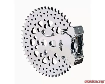 Wilwood GP310 Motorcycle Rear Sprocket Brake Kit - Polished - 140-10181-P