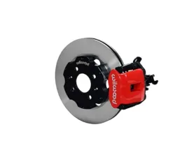 Wilwood Combination Parking Brake Caliper Rear Brake Kit, Plain Face Rotor - Black Honda Civic | Acura Integra
