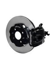 Wilwood Combination Parking Brake Caliper Rear Brake Kit, Plain Face Rotor - Black Honda Civic | Acura Integra                                     - 140-10211 - Image 2