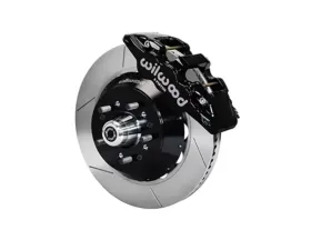Wilwood AERO6 Big Brake Front Brake Kit, Slotted Rotor - Black
