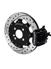 Wilwood Combination Parking Brake Caliper Rear Brake Kit, Plain Face Rotor - Black - Mini Cooper                                     - 140-10885-D - Image 2
