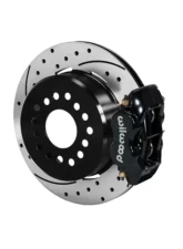 Wilwood Forged Dynalite Rear Parking Brake Kit, Drilled and Slotted Rotor - Black                                     - 140-10918-D - Image 2