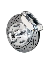 Wilwood Forged Dynalite Pro Series Front Brake Kit - Drilled and Slotted Rotor - Polished                                     - 140-11013-DP - Image 2