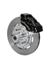 Wilwood Forged Dynalite Pro Series Front Brake Kit - Plain Face Rotor - Black - Ford Mustang 1965-1969                                     - 140-11072 - Image 2