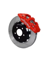 Wilwood AERO6 Big Brake Rear Brake Kit for OE Parking Brake, Slotted Rotor - Red -Chevrolet Camaro 2010-2015                                     - 140-11270-R - Image 2