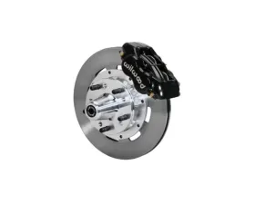 Wilwood Forged Dynalite Big Brake Front Brake Kit (Hub), Slotted Rotor - Black - Chevrolet Camaro | Pontiac Firebird 1982-1992