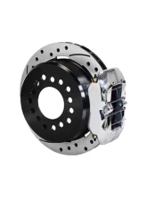 Wilwood Forged Dynalite Rear Parking Brake Kit, Drilled and Slotted Rotor - Polished                                     - 140-11389-DP - Image 2