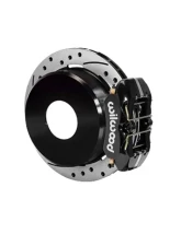 Wilwood Forged Dynapro Low-Profile Rear Parking Brake Kit, Drilled and Slotted Rotor - Black                                     - 140-11390-D - Image 2