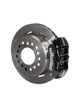 Wilwood Forged Forged Dynapro Low-Profile Rear Parking Brake Kit - Plain Face Rotor - Black - Chevrolet Impala | Corvette 1957-1964                                     - 140-11827 - Image 2