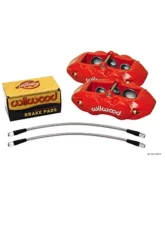 Wilwood D8-6 Front Replacement Caliper Kit - Red - Chevrolet Corvette C2/C3 1965-1982                                     - 140-11857-R - Image 2