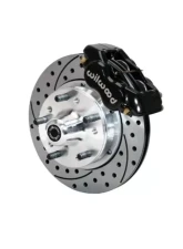 Wilwood Forged Dynalite Pro Series Front Brake Kit - Drilled and Slotted Rotor - Black - AMC 1971-1976                                     - 140-11940-D - Image 2