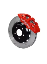 Wilwood AERO6 Big Brake Front Brake Kit - Slotted Rotor - Red - BMW 3-Series E46 1999-2006                                     - 140-11974-R - Image 2