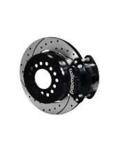 Wilwood D154 Rear Parking Brake Kit - Drilled and Slotted Rotor - Black                                     - 140-12208-D - Image 2