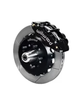 Wilwood Forged Narrow Superlite 6R Big Brake Front Brake Kit (Hub) - Plain Face Rotor - Black                                     - 140-12307 - Image 2