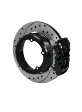 Wilwood Forged Dynalite Rear Parking Brake Kit - Drilled and Slotted Rotor - Black                                     - 140-12420-D - Image 2