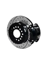 Wilwood D154 Rear Parking Brake Kit - Drilled and Slotted Rotor -  Black                                     - 140-12567-D - Image 2