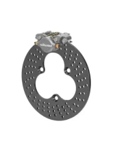 Wilwood Dynapro Single Left Front Brake Kit - Drilled Rotor - Anodized                                     - 140-12956 - Image 2