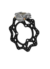 Wilwood Dynapro Single Left Front Brake Kit - Drilled Rotor - Anodized                                     - 140-12957 - Image 2