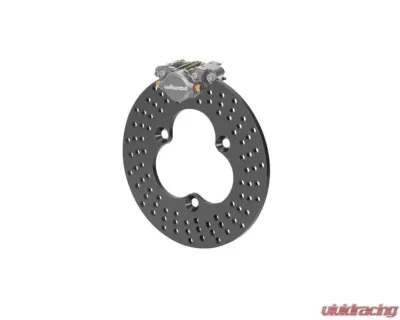 Wilwood Dynapro Single Left Front Brake Kit - Drilled Rotor - Anodized - 140-12958