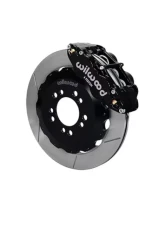 Wilwood Forged Narrow Superlite 6R Big Brake Front Brake Kit (Hat) - Slotted Rotor - Black - Ford Focus ST 2013+                                     - 140-13018 - Image 2