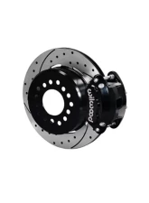 Wilwood D154 Rear Parking Brake Kit - Drilled and Slotted Rotor - Black                                     - 140-13025-D - Image 2