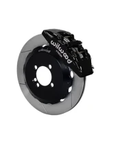 Wilwood Forged Dynapro 6 Big Brake Front Brake Kit (Hat) - Slotted Rotor - Black - Mini Cooper 2002+                                     - 140-13062 - Image 2