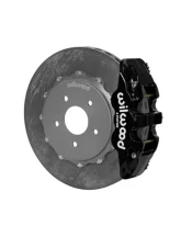 Wilwood AERO4 WCCB Carbon-Ceramic Big Brake Rear OE Parking Brake Kit - Plain Face Rotor - Black - Chevrolet Corvette C5/C6 1997-2013                                     - 140-13161-CSIC - Image 2