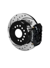 Wilwood Forged Dynalite Rear Parking Brake Kit - Drilled and Slotted Rotor - Black - AMC 1971-1974                                     - 140-13398-D - Image 2