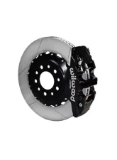 Wilwood AERO4 Big Brake Rear Brake Kit For OE Parking Brake - Slotted Rotor - Black - Chevrolet Corvette 2014+                                     - 140-13698 - Image 2