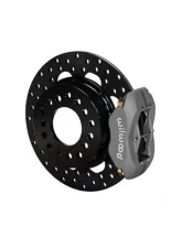 Wilwood Forged Dynalite Rear Drag Brake Kit - Drilled Rotor - Anodized                                     - 140-13716-D - Image 2