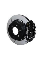 Wilwood Forged Narrow Superlite 6R Big Brake Rear Brake Kit For OE Parking Brake - Slotted Rotor - Black - Ford F150 2012+                                     - 140-13866 - Image 2
