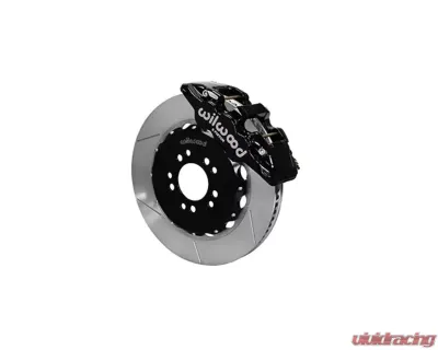 Wilwood AERO6 Big Brake Front Brake Kit - Slotted Rotor - Black -  Chevrolet Corvette C7 2014-2019 - 140-13911