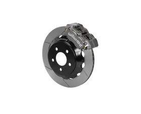 Wilwood Dynapro Radial Front Drag Brake Kit - Slotted Rotor - Anodized - Ford Mustang 2015+