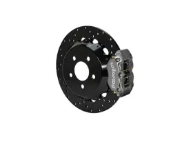 Wilwood Dynapro Radial Rear Drag Brake Kit - Drilled Rotor - Anodized - Ford Mustang 2015+