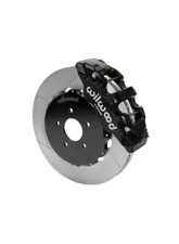 Wilwood AERO6 Big Brake Front Brake Kit - Slotted Rotor - Black - Nissan 350Z | Infiniti G35 2009-2013                                     - 140-14819 - Image 2