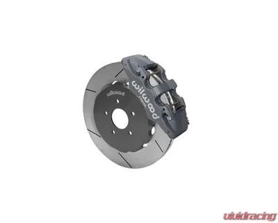 Wilwood AERO6 Big Brake Front Brake Kit (Race) - Slotted Rotor - Anodized - Nissan 350Z | Infiniti G35 2009-2013 - 140-14820