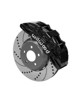 Wilwood SX6R Big Brake Dynamic Front Brake Kit - 14" Drilled and  Slotted Rotor - Black - Ford Mustang 2015+                                     - 140-14928-D - Image 2
