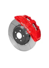 Wilwood SX6R Big Brake Dynamic Front Brake Kit - 14" Slotted Rotor - Red - Ford Mustang 2015+                                     - 140-14928-R - Image 2