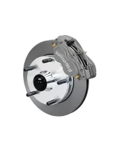 Wilwood Forged Dynalite Pro Series Front Brake Kit- Plain Rotor - Black - MG TD/TF 1950-1955                                     - 140-15020 - Image 2