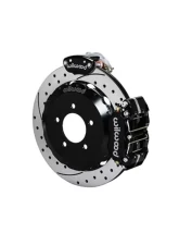 Wilwood Dynapro Radial-MC4 Rear Parking Brake Kit - Drilled and Slotted Rotor - Black - Mazda Miata 2006-2015                                     - 140-15034-D - Image 2